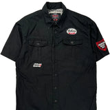 Nation Motors Parish Nation Graphic Short Sleeve Shirt - 3XL Black Cotton