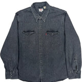 Levis Denim Shirt - 2XL Gray Denim