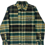 Dickies Checked Flannel Shirt - XL Black Cotton
