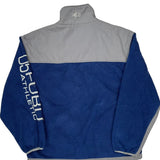 Fubu Spellout Fleece Jacket - XL Blue Polyester