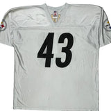 Pittsburgh Steelers Nfl Nfl Football Jersey - 2XL White Polyester