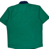 Wrangler Short Sleeve Shirt - Medium Green Cotton