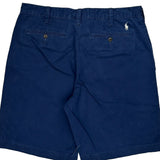 Polo By Ralph Lauren Chino Shorts - 36W 10L Blue Cotton