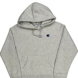 Reverse Weave Champion Hoodie - Medium Grey Cotton