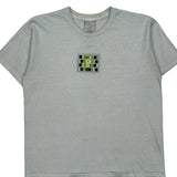 Just Do It Nike T-Shirt - Large Grey Cotton