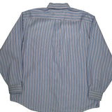 Tommy Hilfiger Striped Shirt - XL Blue Cotton