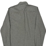 Tommy Hilfiger Checked Shirt - Medium Gray Cotton