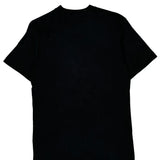 Single Stitch Lake George Fruit Of The Loom Graphic T-Shirt - Medium Black Cotton