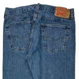 501 Levis Jeans - 36W 30L Blue Cotton