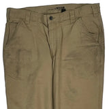 Carhartt Trousers - 36W 30L Khaki Cotton