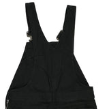 Loose Fit Carhartt Overalls - Medium Black Cotton