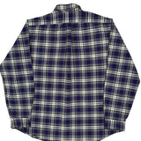 Ralph Lauren Checked Shirt - 2XL Blue Cotton