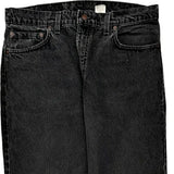 Made In USA 550 Levis Jeans - 34W 32L Black Cotton