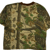 Mossy Oak Camo T-Shirt - XL Green Cotton