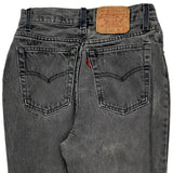 501 Levis Jeans - 26W UK 6 Grey Denim