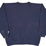 University Of Notre Dame Starter College Sweatshirt - XL Navy Cotton