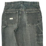 Unbranded Cargo Carpenter Jeans - 35W 32L Grey Cotton