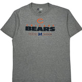Chicago Bears N.F.L. Team Apparel T-Shirt - Large Grey Cotton Blend