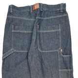 Rooky Carpenter Trousers - 36W 28L Blue Cotton