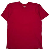 Blank Fruit Of The Loom Single Stitch T-Shirt - XL Red Cotton