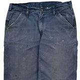 Dakota Grizzly Double Knee Carpenter Trousers - 34W 30L Blue Cotton