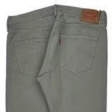 501 Levis Jeans - 34W 31L Gray Cotton