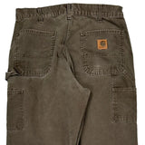 Carhartt Carpenter Pants - 33W 33L Brown Cotton