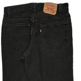 Made In USA Levis 550 Jeans - 33W 34L Black Cotton