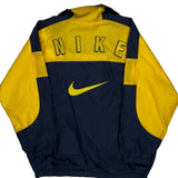 Nike Spellout Windbreaker - Medium Navy Polyester