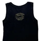 Town & Country Sports Center Harley Davidson Graphic Tank Top - Medium Black Cotton