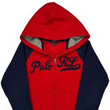 Age 8 Polo By Ralph Lauren Spellout Hoodie - Small Red Cotton