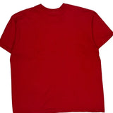 Nike T-Shirt - 2XL Red Cotton