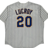 Milwaukee Brewers Majestic Mlb Jersey - Medium Blue Polyester