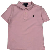 Age 6 Polo By Ralph Lauren Polo Shirt - XS Pink Cotton