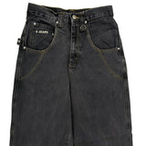 U Jeans Jeans - 26W UK 6 Grey Cotton