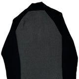 Nautica 1/4 Zip - XL Black Cotton