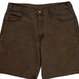 Lee Carpenter Shorts - 37W 10L Brown Cotton