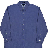 Tommy Hilfiger Slim Fit Shirt - XL Blue Cotton