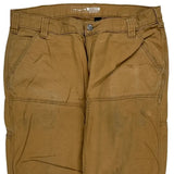 Carhartt Double Knee Carpenter Pants - 34W 30L Brown Cotton