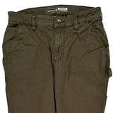 Carhartt Cargo Trousers - 28W UK 8 Green Cotton