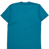 Chicken, Alaska Fruit Of The Loom Graphic T-Shirt - Medium Blue Cotton Blend