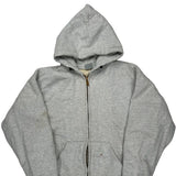 Carhartt Hoodie - XL Grey Cotton Blend