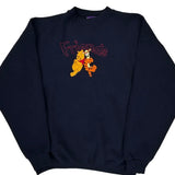 Friends Disney Cartoon Sweatshirt - XL Navy Cotton Blend