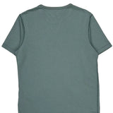 Tommy Hilfiger Spellout T-Shirt - Medium Green Cotton
