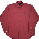 Blaire Ralph Lauren Shirt - Large Red Cotton