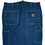 Carhartt Cargo Jeans - 36W 30L Blue Cotton