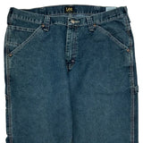 Lee Carpenter Jeans - 36W 30L Blue Cotton