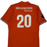 Soccer Club Of Rockford Adidas Football Shirt - Large Orange Polyester