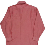 Tommy Hilfiger Checked Shirt - Medium Red Cotton