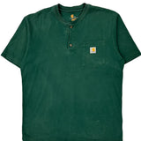 Carhartt T-Shirt - Medium Green Cotton